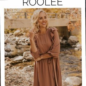 ROOLEE Lana Ruffle Dress WITH TAGS!